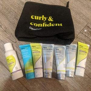 Deva Curl bag and samples